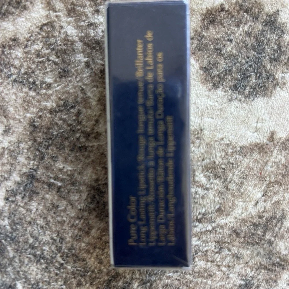 Estee Lauder Pure Color Long Lasting Lipstick Melon Shimmer 25 Full-Size